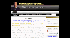 Desktop Screenshot of handicappersports.com